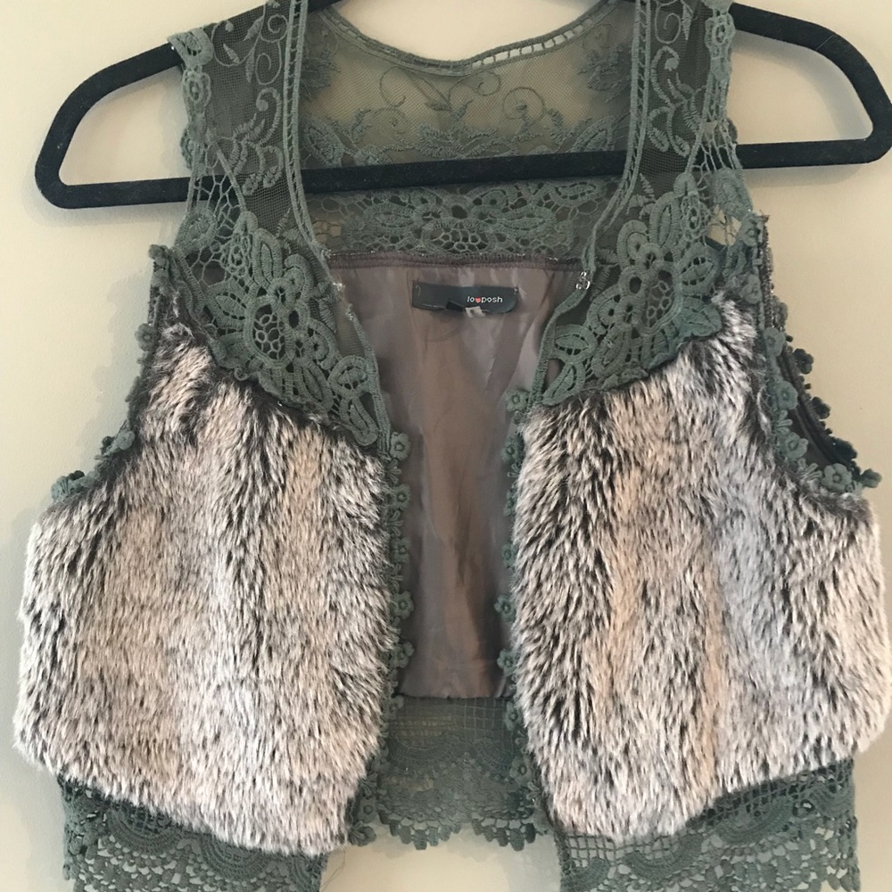 Fur vest